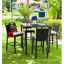 Hottest Design Poly Rattan Bar Set For Outdoor Wicker Furniture